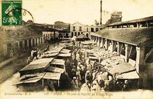 CA a- 162- Village negre